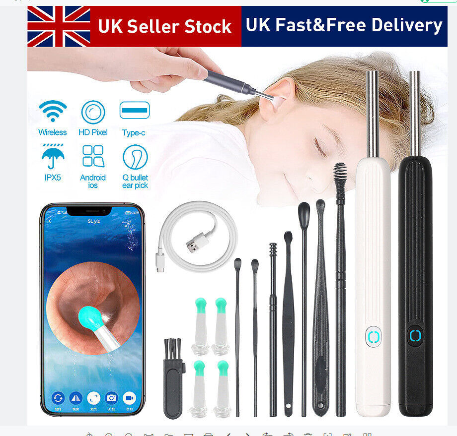 Wireless Ear Wax Removal Tool With Camera