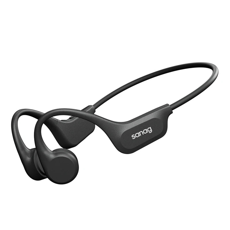 Bone Conduction Earphones – 32GB, Bluetooth, Waterproof for Swimming & Riding