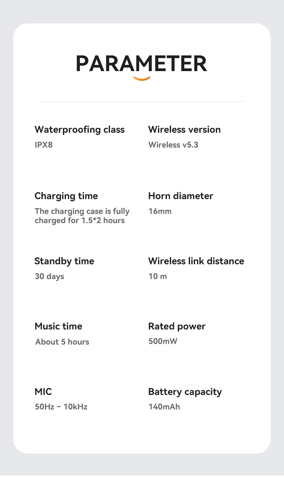 Bone Conduction Earphones – 32GB, Bluetooth, Waterproof for Swimming & Riding