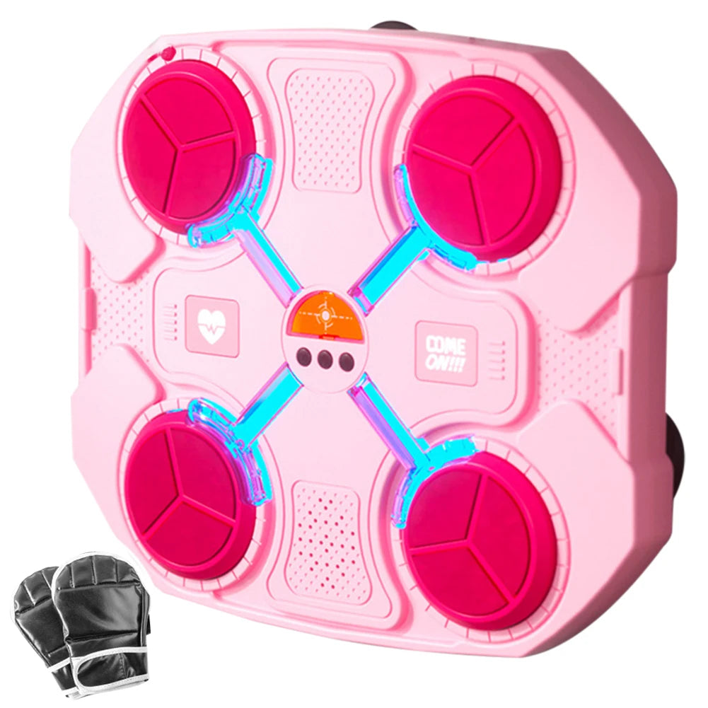 Bluetooth Boxing Trainer – Wall-Mounted Punch Target with Music