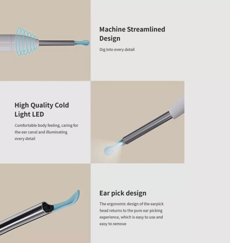 Wireless Ear Wax Removal Tool With Camera