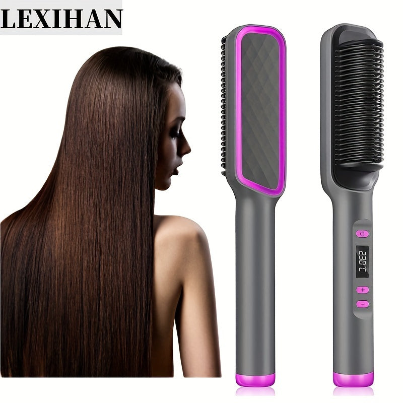 110V/220V Preheated Hair Straightening Comb