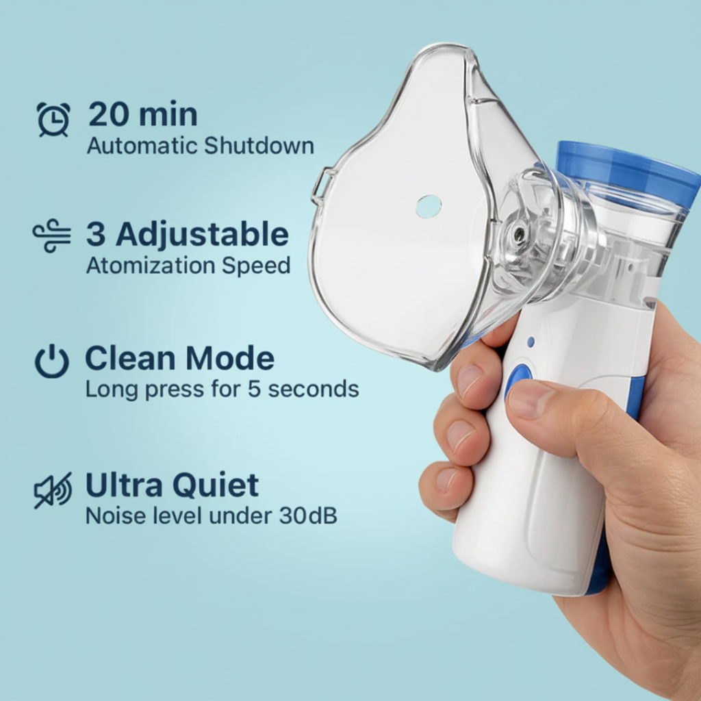 Leveloom™ Mesh Portable Nebulizer