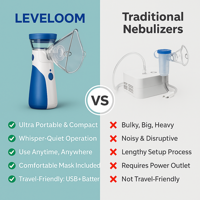 Leveloom™ Mesh Portable Nebulizer