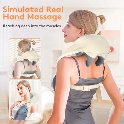 4D Wireless Neck & Back Massager