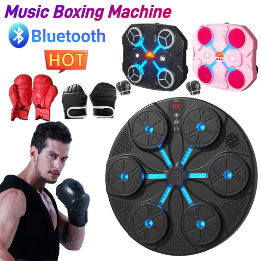 Bluetooth Boxing Trainer – Wall-Mounted Punch Target with Music