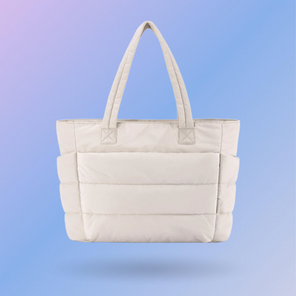 Loom Puffy Tote Bag