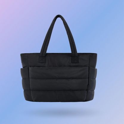 Loom Puffy Tote Bag